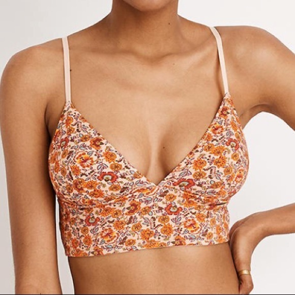 Madewell Other - NWT Madewell Cotton-Modal® Kealy Longline bralette